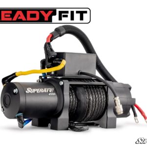 Heavy-duty ReadyFit Superwinch with cable spool and remote.