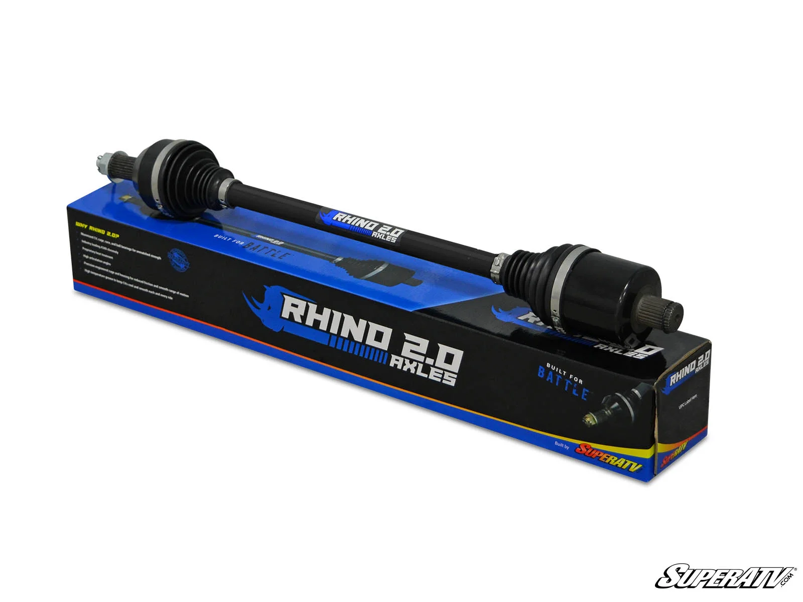 Black Rhino 2.0 driveshaft on box
