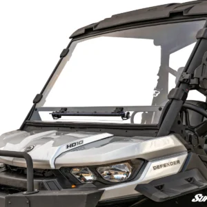 Can-Am Defender front with vented windshield